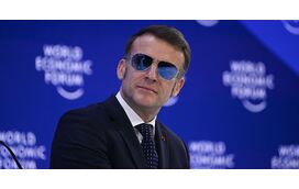 Saiba o que esconde Emmanuel Macron por detrás dos óculos de sol