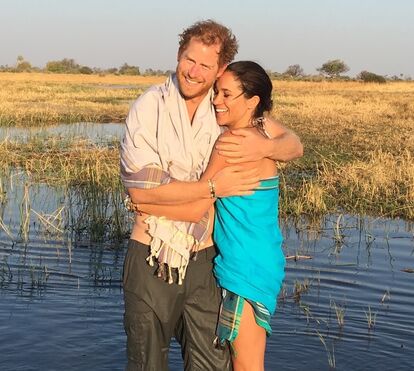 O vídeo mais ternurento: Meghan Markle e Harry dançam agarrados no jardim