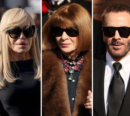 Mundo da moda em peso no funeral de Valentino em Roma: todas as imagens do último adeus