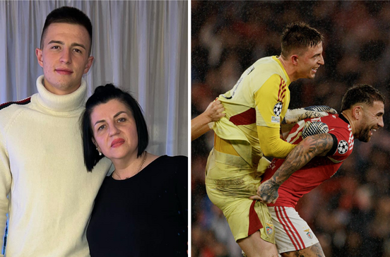 Trubin, guarda-redes do Benfica, poupou ordenados para ajudar a família