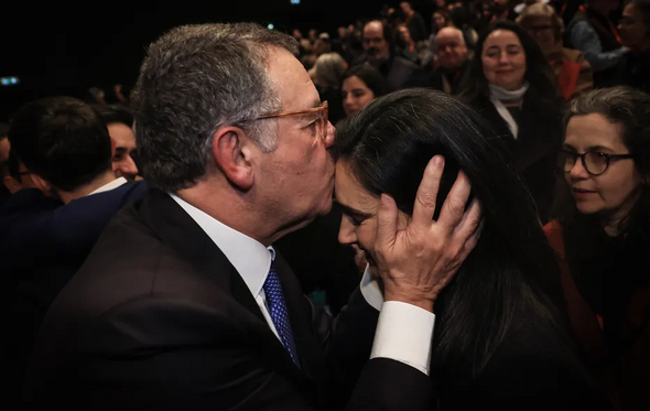 António José Seguro com a mulher, Margarida