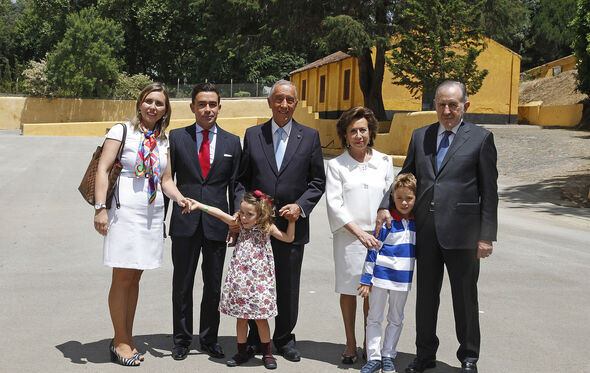 Silvia Eanes , Miguel Eanes , Madalena Eanes, Marcelo Rebelo de Sousa , Manuela Eanes , Antonio Eanes , Antonio Ramalho Eanes