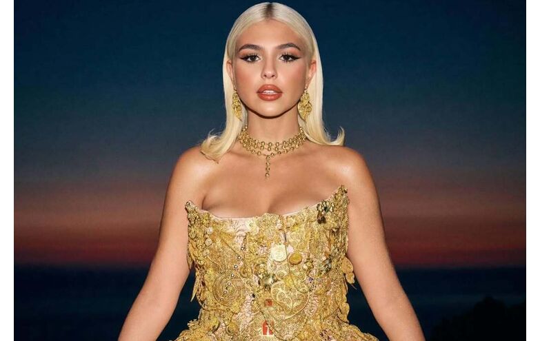 O impressionante vestido de 90 mil euros de Bárbara Bandeira