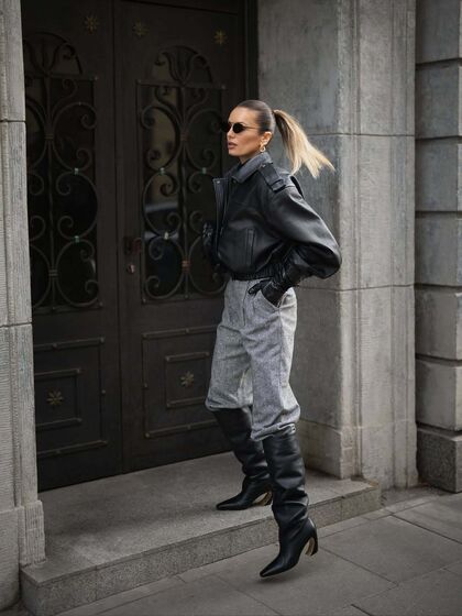 Botas de cano alto: essenciais no inverno e para todas as idades e estilos