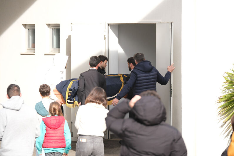 Funeral de Maycon Douglas em Leiria