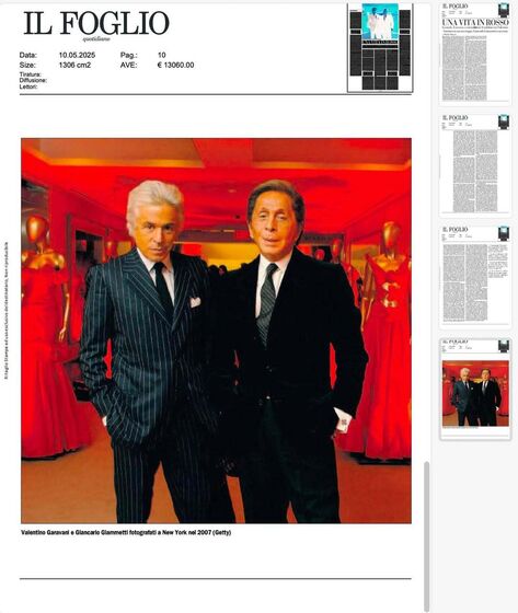 Valentino, Giancarlo Giammetti 