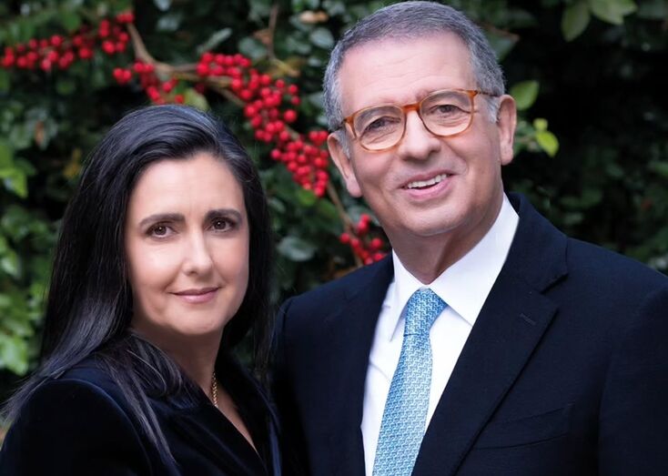 António José Seguro com a mulher, Margarida
