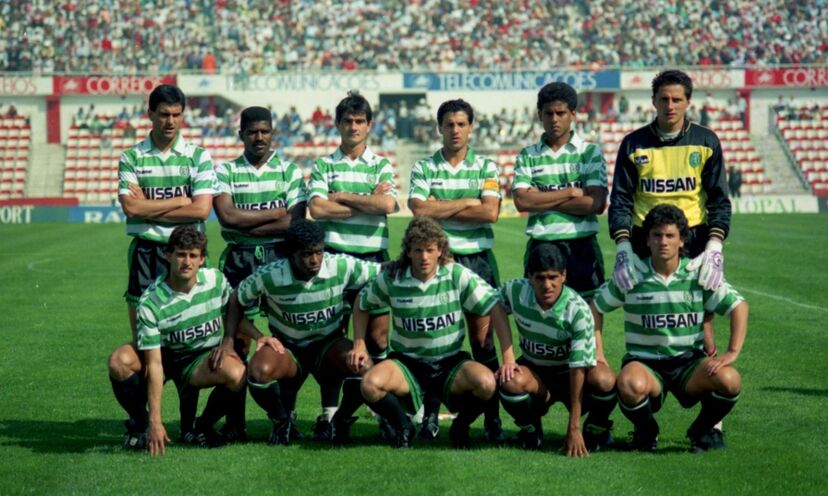 Equipa do Sporting homenageia Ali Hassan, antigo jogador
