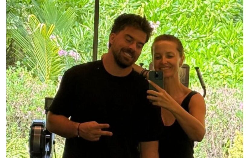 Cristina Ferreira e João Monteiro em viagem