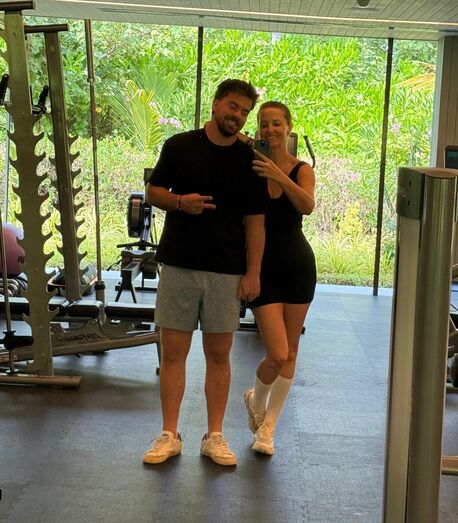 Cristina Ferreira e João Monteiro em viagem