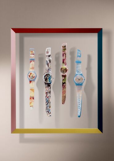 Swatch e Guggenheim lançam coleção de relógios inspirada na arte