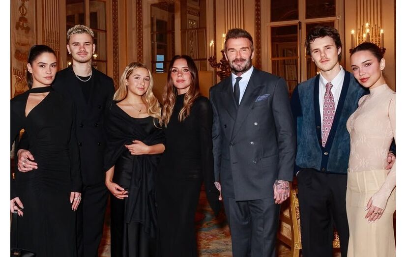 Família Beckham em Paris