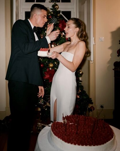 Trubin celebra com bolo após relato sobre a família