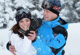 Kate e William desfrutam de uma escapadinha romântica nos Alpes franceses