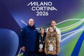 A família real monegasca nos Jogos Olímpicos Milano Cortina