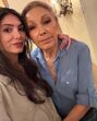 Noor Pahlavi com a avó, Farah Diba 