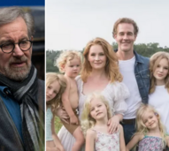 Steven Spielberg, família de James Van Der Beek
