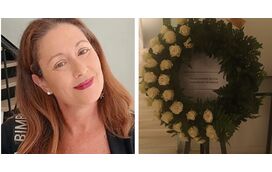 O funeral de Maria Custódia Amaral... 22 dias após o trágico crime 