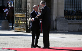 Depois de adiar encontro devido à catástrofe Kristin, Marcelo Rebelo de Sousa é finalmente recebido por Felipe VI e Letizia... pela última vez