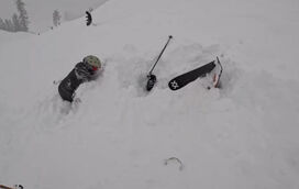 Assista ao resgate de esquiador soterrado na neve 