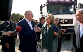 "Se vem fazer conferência de imprensa, vamos embora": O momento em que autarca de Coimbra confronta ministro da Agricultura