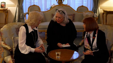 Rainha Camila recebe Gisèle Pelicot