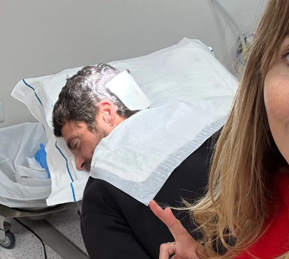 Diogo Amaral levado para o hospital após sofrer acidente doméstico