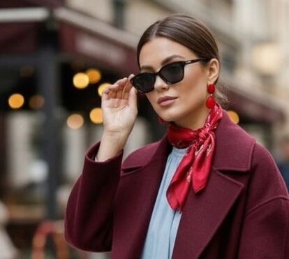 Azul claro para usar da cabeça aos pés ou combinado com outras 5 cores 