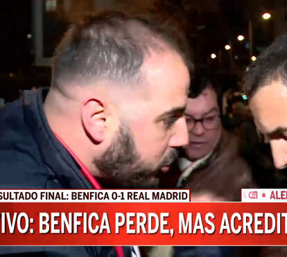 Momentos de tensão na Luz! Jornalista da CMTV ameaçado após o Benfica-Real Madrid 