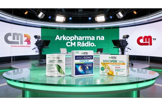Arkopharma e CM Rádio juntos em março para proximidade e visibilidade