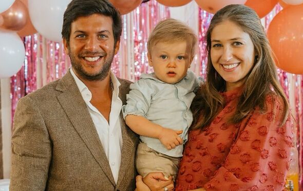 Francisco Rodrigues dos Santos e Inês com o filho, José Pedro, que tem agora 3 anos