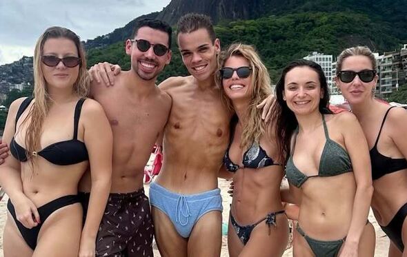Zé Lopes com Pimpinha Jardim no Rio de Janeiro