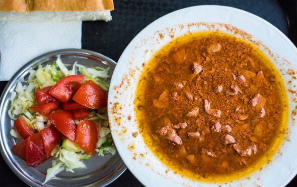 Prato típico do Kosovo