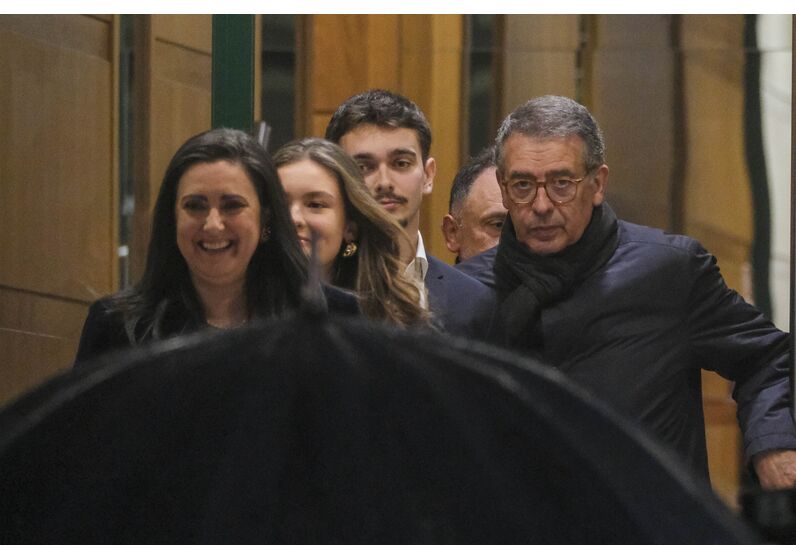 António José Seguro e Margarida Maldonado Freitas na noite das eleições 