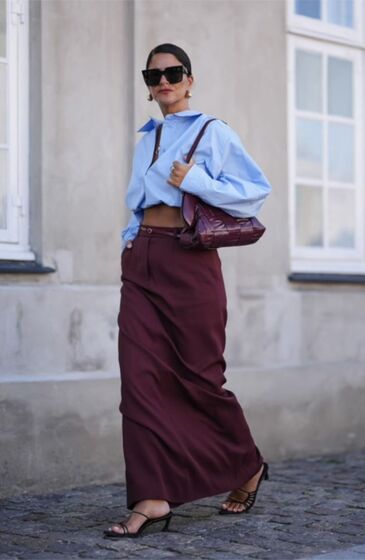 Azul claro! A cor obrigatória para usar em look total ou nas 5 combinações tendência 