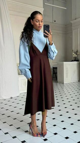 Azul claro! A cor obrigatória para usar em look total ou nas 5 combinações tendência 