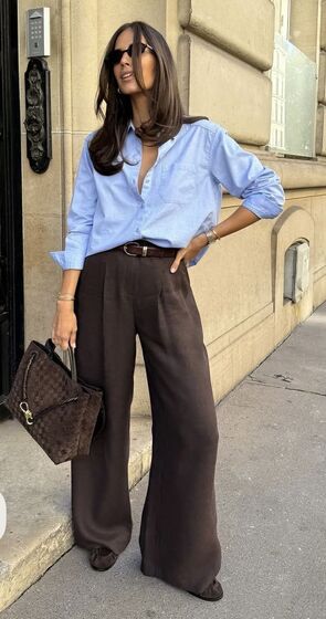 Azul claro! A cor obrigatória para usar em look total ou nas 5 combinações tendência 