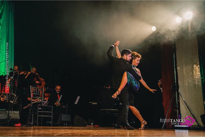 Espetáculo de tango no Festival Internacional de Tango Lisboa