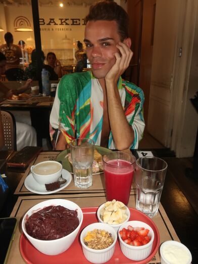 Zé Lopes em "viagem de sonho" ao Rio de Janeiro