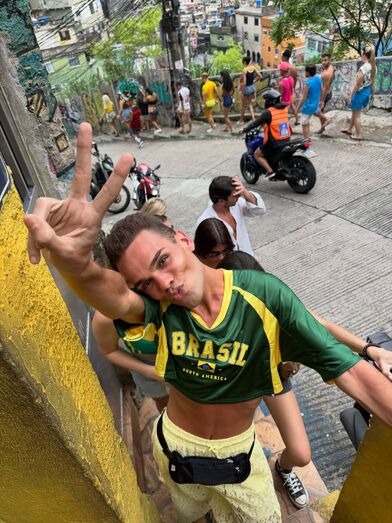 Zé Lopes em "viagem de sonho" ao Rio de Janeiro