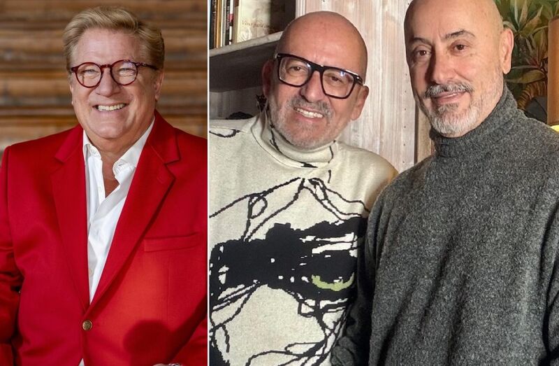 Herman José com Manuel Luís Goucha e Rui Oliveira