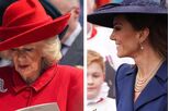 Kate Middleton e Camilla Parker-Bowles voltam a dar sinais de que não se entendem... e que só se suportam em nome da coroa 