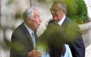 Marcelo Rebelo de Sousa com António José Seguro no Palácio e mulher, Margarida Maldonado, em Belém 