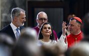 Reis de Espanha, Felipe VI e Letizia, visitam o Papa Leão XIV no Vaticano