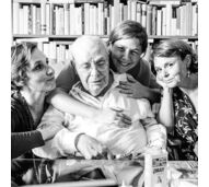 António Lobo Antunes com as três filhas, Maria José, Maria Isabel e Joana