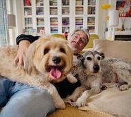 Nuno Markl está de volta a casa! E às "patas" das suas cadelinhas