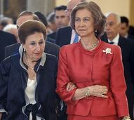 Margarita de Borbón e a cunhada, Sofia