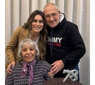 Rita Matias com a avó