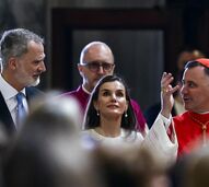 Reis de Espanha, Felipe VI e Letizia, visitam o Papa Leão XIV no Vaticano