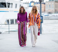 Riscas assumem papel principal no guarda-roupa de primavera